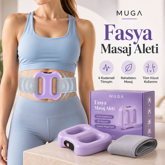Muga Fasya Masaj Aleti - Vücut Şekillendirici & Titreşimli
