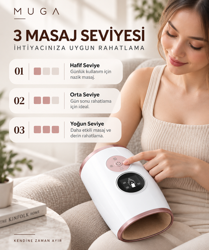 Muga Isıtmalı El & Bilek Masaj Cihazı