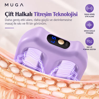 Muga Fasya Masaj Aleti - Vücut Şekillendirici & Titreşimli